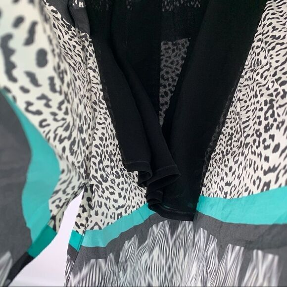 VIX Paula Hermanny Mixed Media Maxi Silk Dress - Picture 5 of 6